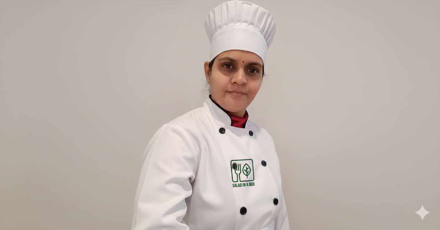 Thejovanthi Vittalrao - Cook at Salad in a Box